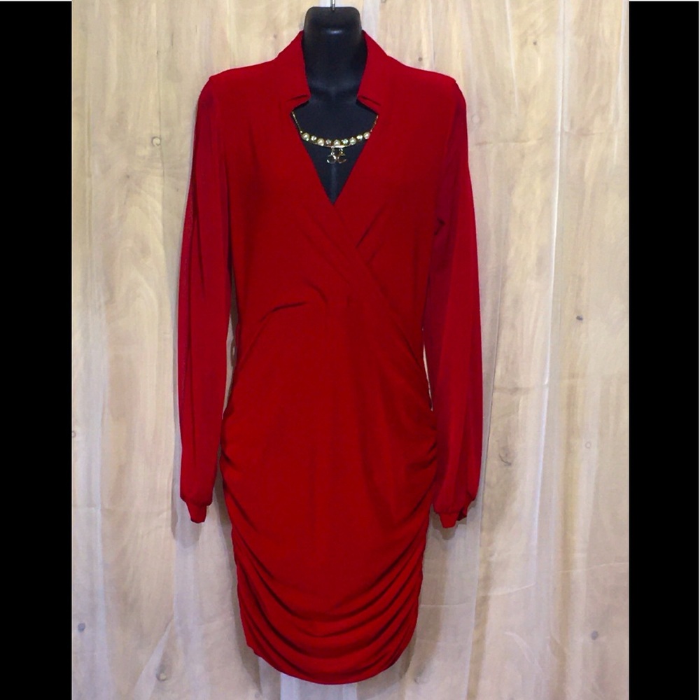 Classy dress, long sleeves XSMALL